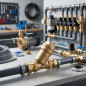 1/2"-Messinggewebefilter | Wasserfilter für 20-mm-Rohre | Bewässerungsfiltersystem