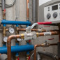 3/8"-Kugelhahn mit Hebel (rot, Außen-/Innengewinde) | Wasserabsperrventil | Absperrventil für Sanitärinstallationen