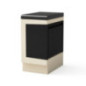 Kitaway BBQ Waste Bin Module 63x42x85 cm | Concrete Base for Outdoor Built-in BBQ