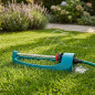 Aspersor Oscilante para Jardín | Aspersor de Riego para Césped con Orificios | Conector para Manguera