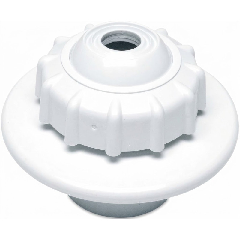 Multiflow Concrete Pool Inlet Nozzle for Glue-on Application Ø50 mm PN10 | White | Water Return Nozzle for Swimming Pools