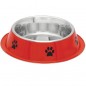 Non-slip rubber stainless steel dog bowl Non-slip rubber stainless steel dog bowl