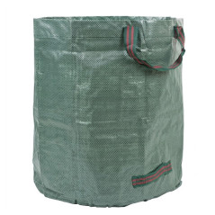 Bolsa de Jardín 60x50 cm 128 litros | Saco para Desechos de Jardín, Bolsas de Hojas Plegable, Bolsas de Jardinería