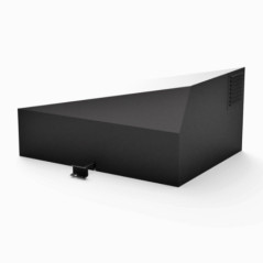Chaminé de aço Kitaway para forno 85x65x30 cm | Turbina de ar para saída de fumaça | Acessório para churrasco