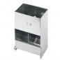 Rabbit food dispenser hopper feeder 2 holes Rabbit food dispenser hopper feeder 2 holes