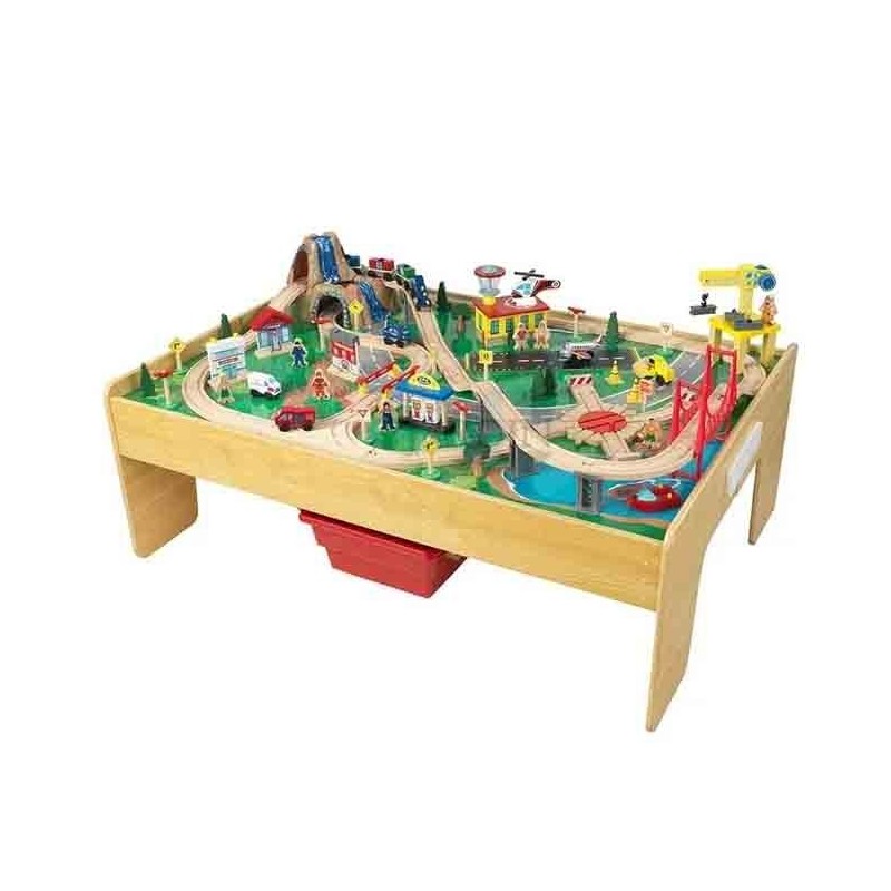 Juego de tren y mesa 111x79x54 cm