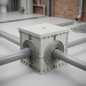 Regard d'inspection des canalisations avec couvercle 20 mm | Panneau d'accès aux canalisations Regard d'inspection des canalisations avec couvercle 20 mm | Panneau d'accès aux canalisations
