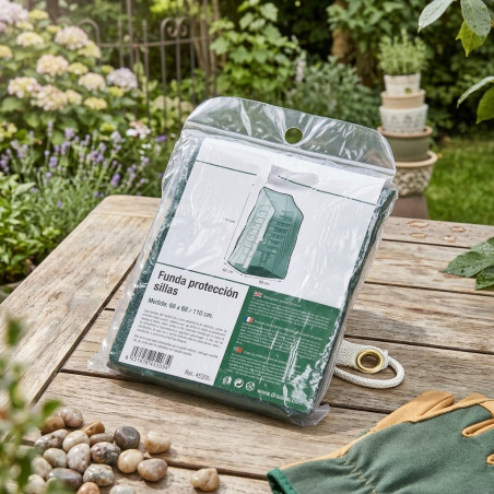 Copertura Protettiva per Sedie da giardino impilabili impermeabile, 68x68x110 cm
