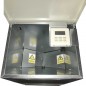 Trémie Mangeoire pour Chiens, Chats, Animaux de compagnie 50 litres, Mangeoire galvanisée Auto-Service, 40x35x80 cm Trémie Mangeoire pour Chiens, Chats, Animaux de compagnie 50 litres, Mangeoire galvanisée Auto-Service, 40x35x80 cm