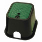 Ventilkasten für Gartenbewässerung 27x24x18 cm | Rechteckiger Ventilkasten für Magnetventile | Ventilkasten für Gartenbewäss Ventilkasten für Gartenbewässerung 27x24x18 cm | Rechteckiger Ventilkasten für Magnetventile | Ventilkasten für Gartenbewäss
