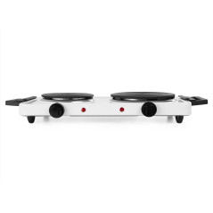 Piano cottura elettrico Orbegozo a 2 fuochi | Piano cottura elettrico da 2500 W con 2 termostati | Fornello portatile da campegg