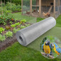 Rete metallica 1 x 25 m, maglie 13 mm | Rete metallica zincata | Recinzione per animali | Rete quadrata in acciaio inox