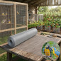 Wire Mesh 0.50 x 10 m, 13mm squares | Galvanized Metal Mesh | Animal Fencing | Square Stainless Steel Mesh