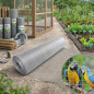 Grillage métallique galvanisé 0,50 x 10 m, mailles de 13 mm | Clôture pour animaux | Grillage carré en acier inoxydable Grillage métallique galvanisé 0,50 x 10 m, mailles de 13 mm | Clôture pour animaux | Grillage carré en acier inoxydable