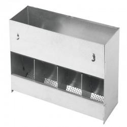 Kaninchenfutterspender Trichterfutterautomat mit 4 Löchern