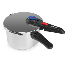 Panela de pressão Orbegozo Super Fast Cooker 4L Ø22cm | Aço inoxidável 18/10 | Regulador de pressão | Panela de pressão