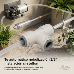  T-Stück für automatische Verneblung 3/8''