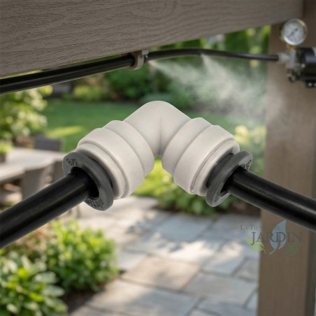 Automatic nebulization elbow 3/8" 