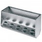 Comedouro para coelhos com 10 furos, 63x25x31 cm Comedouro para coelhos com 10 furos, 63x25x31 cm