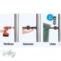 Round downpipe filter for pipes from 75 to 110mm, outlet 1" Round downpipe filter for pipes from 75 to 110mm, outlet 1"
