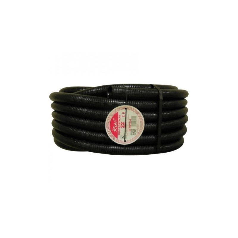Tube ondulé 32 mm, bobine de 50 mètres