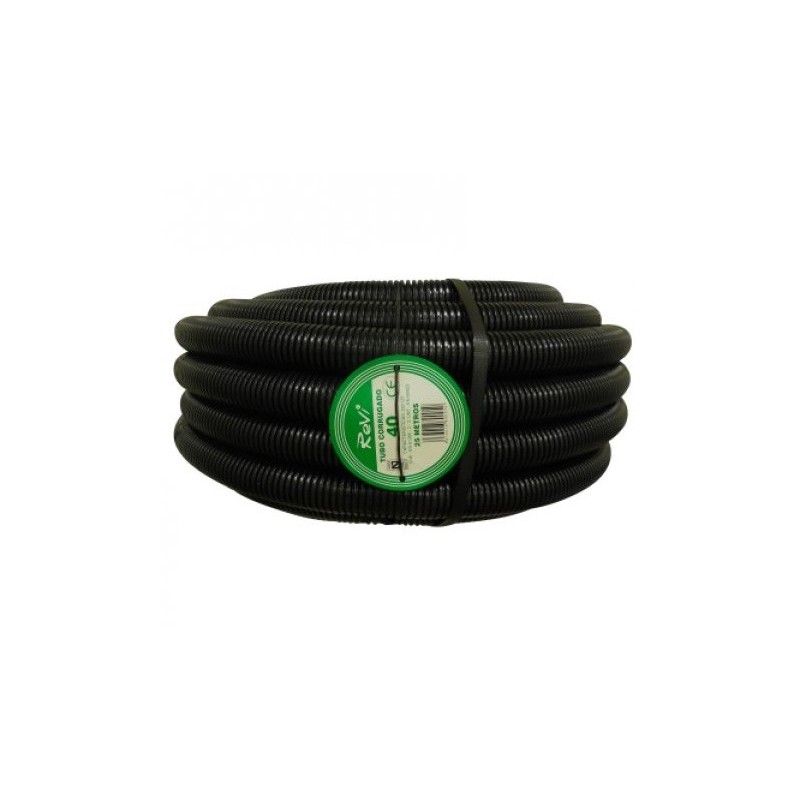 Tubo corrugato 40mm 25 metri | Tubazione corrugata con certificato AENOR per la conduzione di cavi elettrici