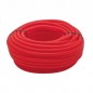 Tuyau de refoulement rouge 50 m Flexible Spiralé 19 mm avec Spirale de renforcement