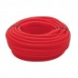 Tuyau de refoulement rouge 50 m Flexible Spiralé 16 mm avec Spirale de renforcement