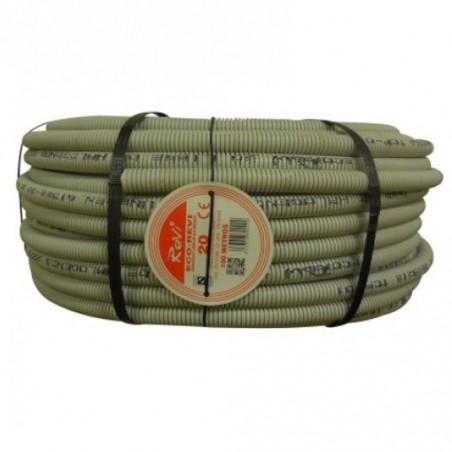 Halogen-Free Corrugated Pipe 20mm, 100-meter coil