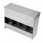 Mangiatoia tramoggia dispenser per conigli 4 fori Mangiatoia tramoggia dispenser per conigli 4 fori