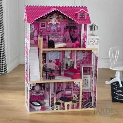 Casa de muñecas amelia de madera