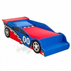 Lit pour tout-petit style voiture de course