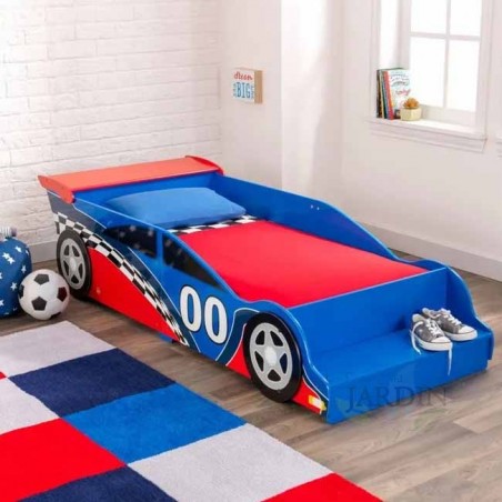 Lit pour tout-petit style voiture de course