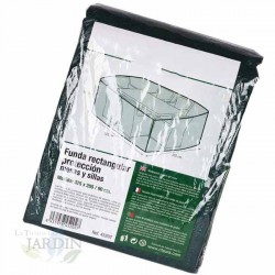 Rectangular protective cover for chairs and tables, 325 x 205 x 90 cm