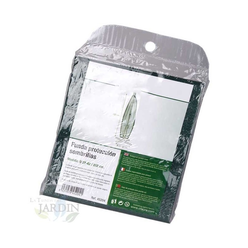 Copertura protettiva per ombrellone, diametro 27-42 x altezza 202 cm