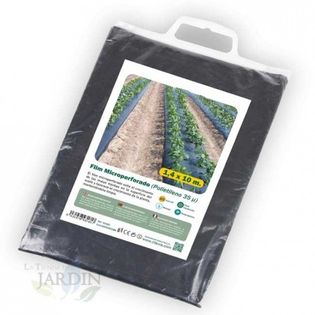  Mikroperforierte Polyethylenfolie 1,4 x 10 m, 35 Mikron