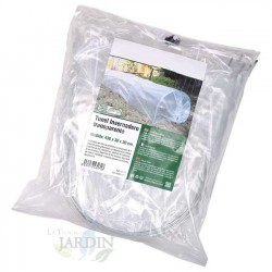 Cubierta para Invernadero, Cubierta de Plástico Transparente 4 x 1,2 m, para protección de cultivos