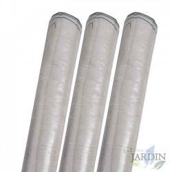 Filet brise-vent pour la protection des cultures et plantes 1,5 x 100 m, blanc