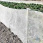 Filet brise-vent pour la protection des cultures et plantes 1,5 x 100 m, blanc