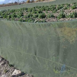 Windbreak / fly screen 1.5 x 100 m, green