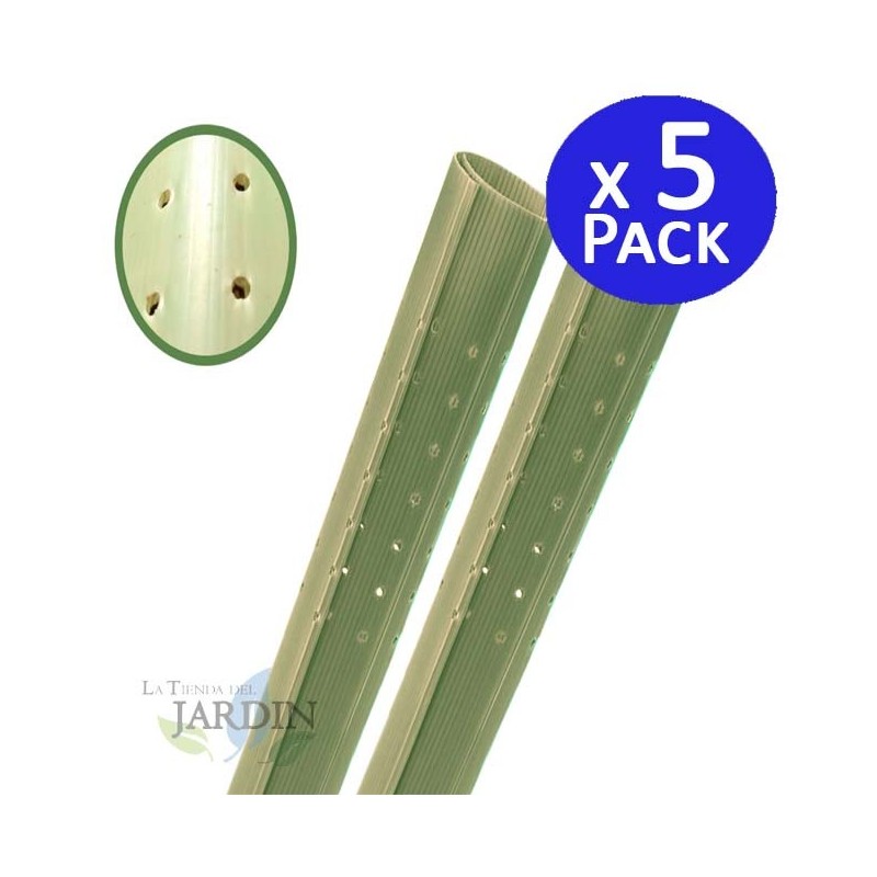 Pack 5 Tubo protector de árboles 60 cm | Protege tus plantas de animales roedores y diferentes plagas Pack 5 Tubo protector de árboles 60 cm | Protege tus plantas de animales roedores y diferentes plagas