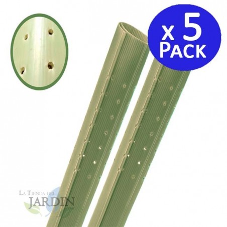 Lot de 5 Tube protecteur d'arbres 60 cm. Protecteurs De Tronc d'arbre. Protégez vos plantes des animaux rongeurs et de différent