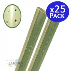 Lot de 25 Tube protecteur d'arbres de 60 cm. Protecteurs De Tronc d'arbre. Protégez vos plantes des animaux rongeurs et de diffé