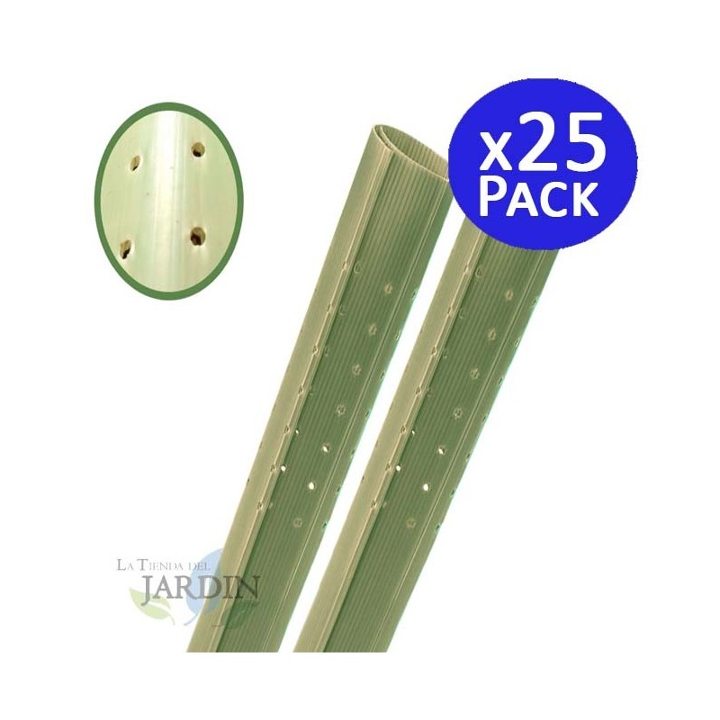 Tubo protector de arboles 60 cm (Pack 25). Protege tus plantas de animales roedores y diferentes plagas.