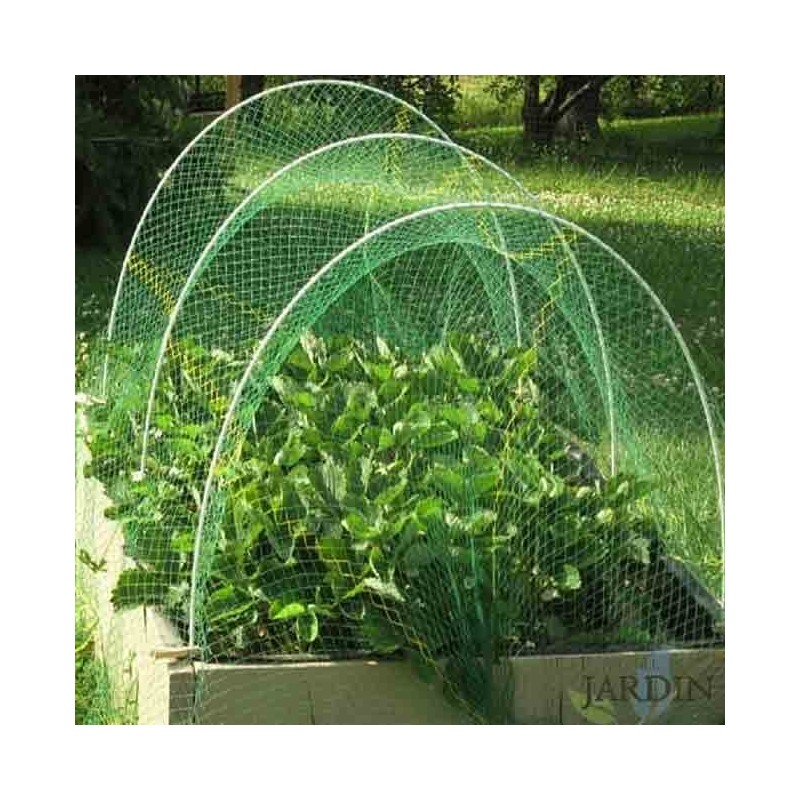 Filet anti-oiseaux vert pour protèger les fruits, les semences, 2 x 10 m, carrés 18 cm