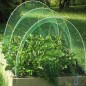 Malla antipájaros verde 4x6 m, cuadros 18 cm, protección eficiente contra aves en huertos y jardines Malla antipájaros verde 4x6 m, cuadros 18 cm, protección eficiente contra aves en huertos y jardines
