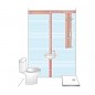 Couronne de tube multicouche 16mm 25m. Épaisseur 2 mm. Installation facile pour réseaux d'eau potable et chauffage