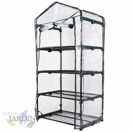 Serra da terrazza 160 x 69 x 49 cm, 4 ripiani