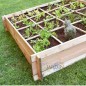 Hochbeet aus Holz 134 x 134 x 24 cm, 16 Fächer. Perfekt, um einen Familiengarten in Ihrem Zuhause anzulegen. Hochbeet aus Holz 134 x 134 x 24 cm, 16 Fächer. Perfekt, um einen Familiengarten in Ihrem Zuhause anzulegen.