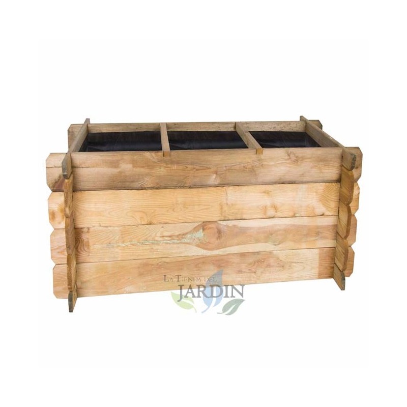 Jardineira Urban Garden 140x60x40 cm, ideal para cultivo em terraços e varandas Jardineira Urban Garden 140x60x40 cm, ideal para cultivo em terraços e varandas